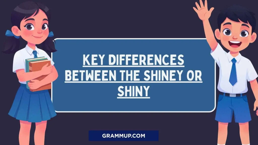 Key Differences Between the Shiney or Shiny