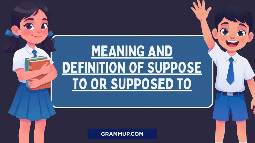Meaning and Definition of Each Word