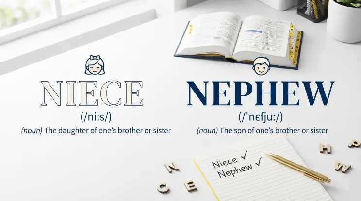 How to Spell Niece and Nephew