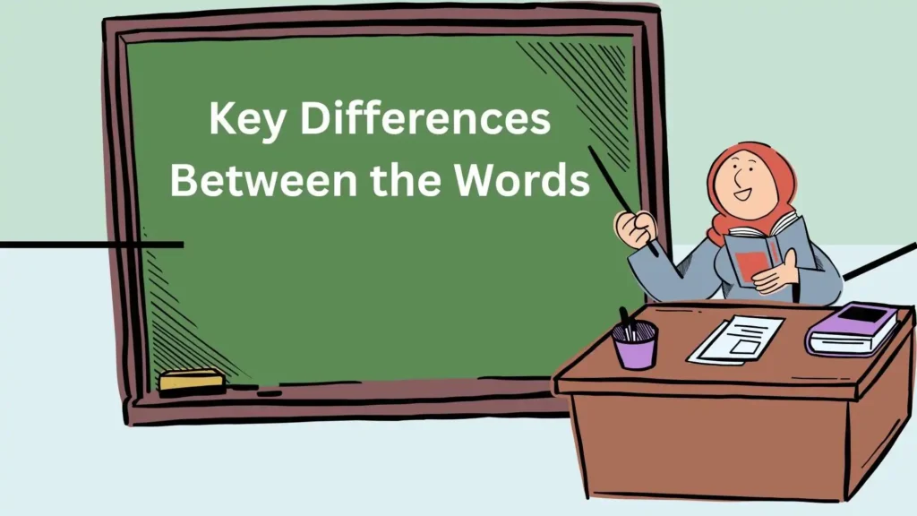 Key Differences Between the Words