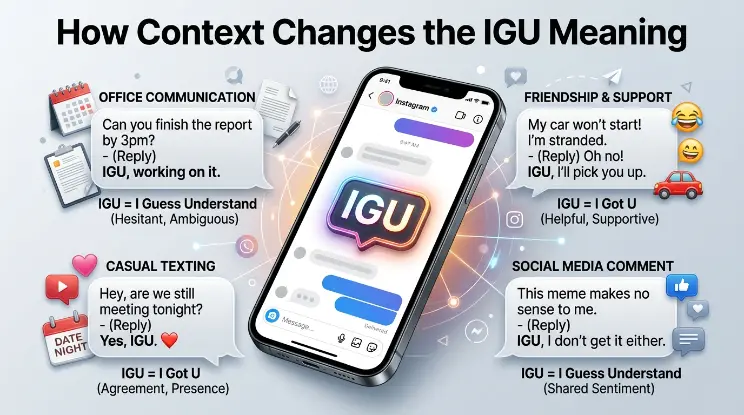 How Context Changes the IGU Meaning