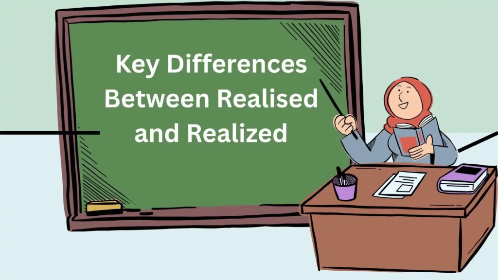 Key Differences Between Realised and Realized