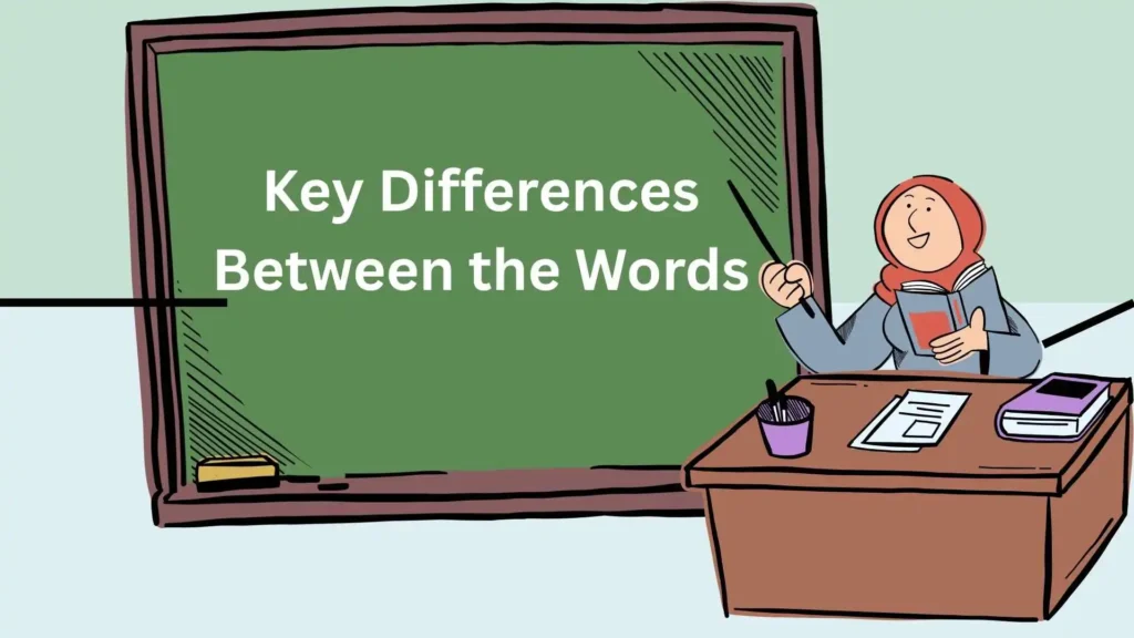 Key Differences Between the Words