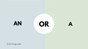 An or A