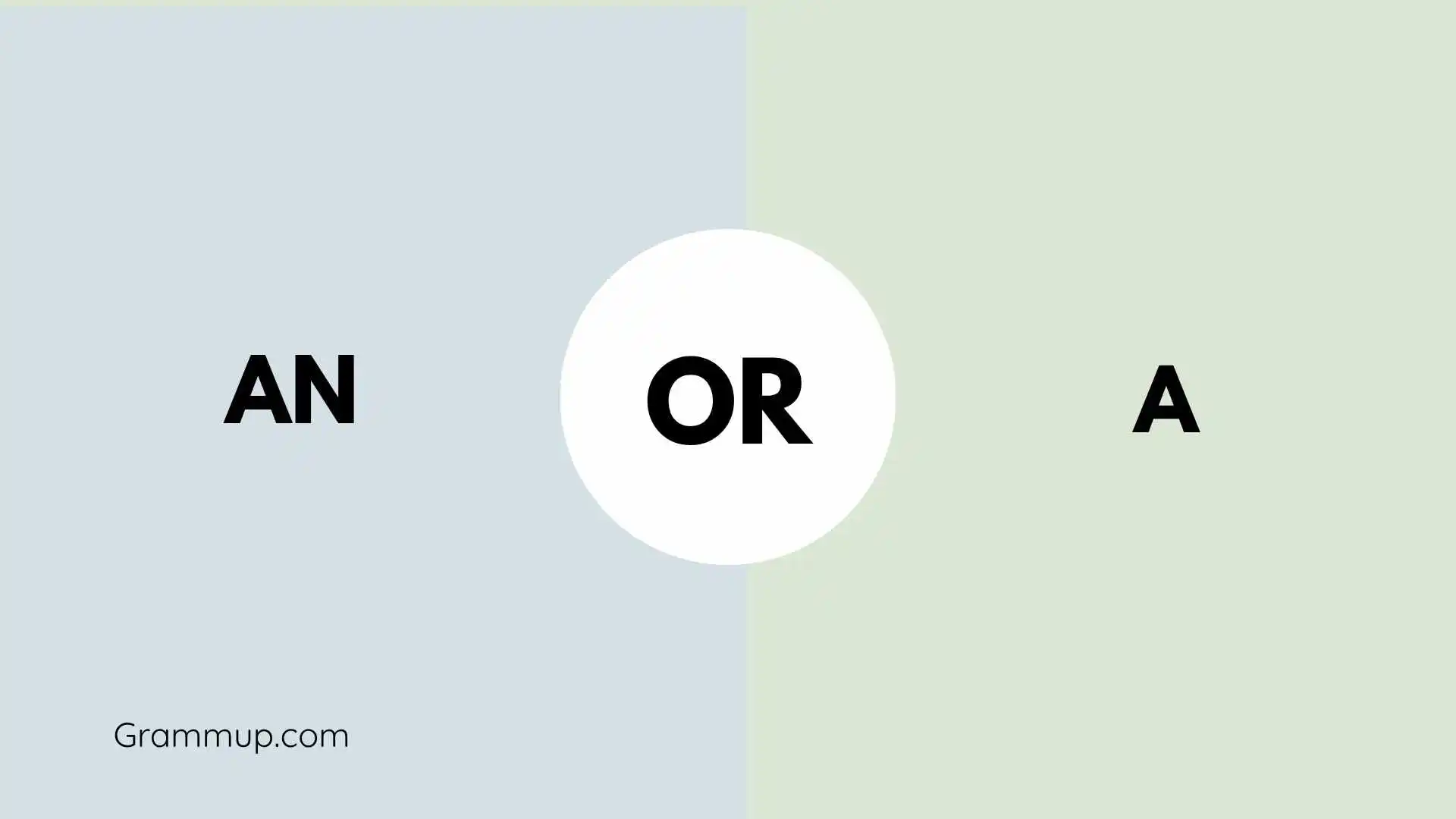 An or A