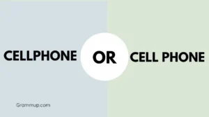 Cellphone or Cell Phone
