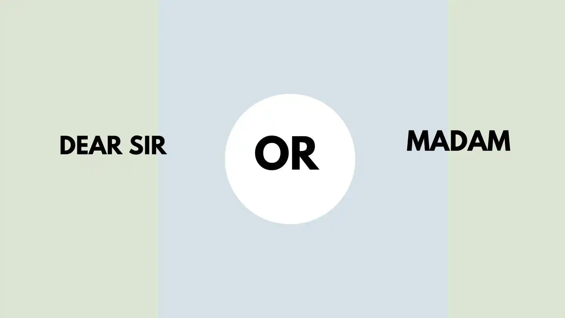 Dear Sir or Madam
