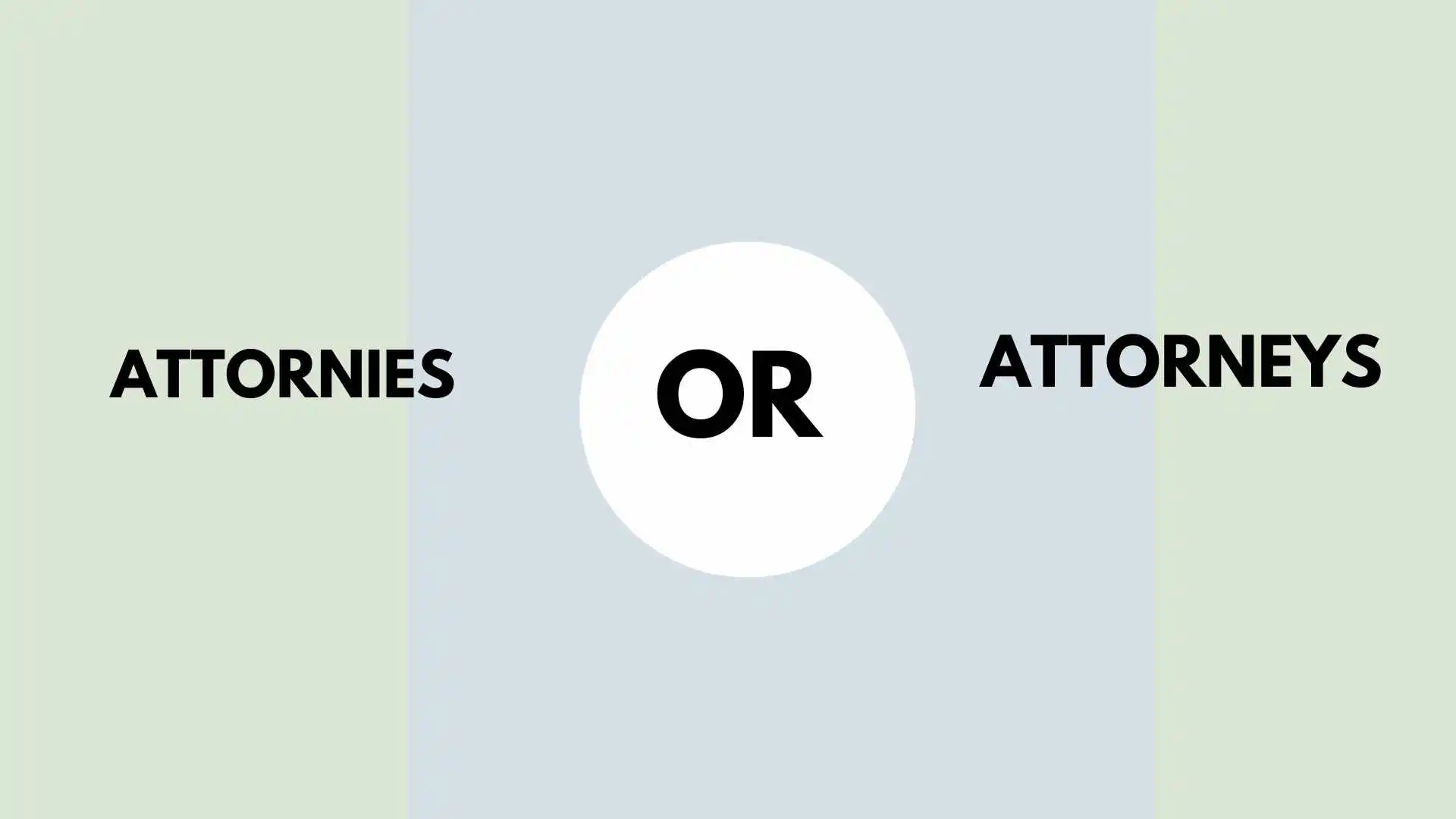attornies or attorneys