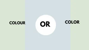 colour or color