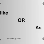 like or as