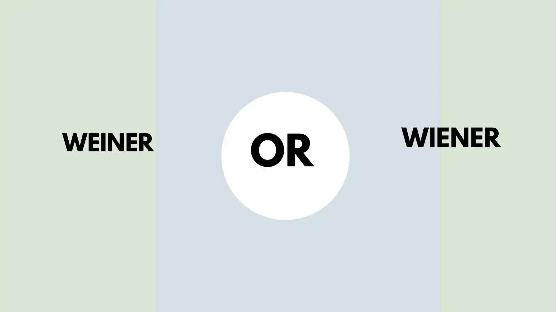 weiner or wiener