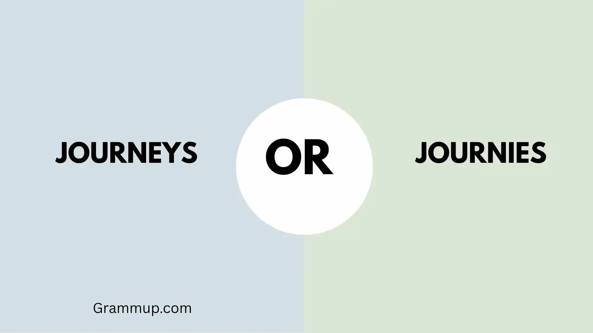 Journeys or Journies