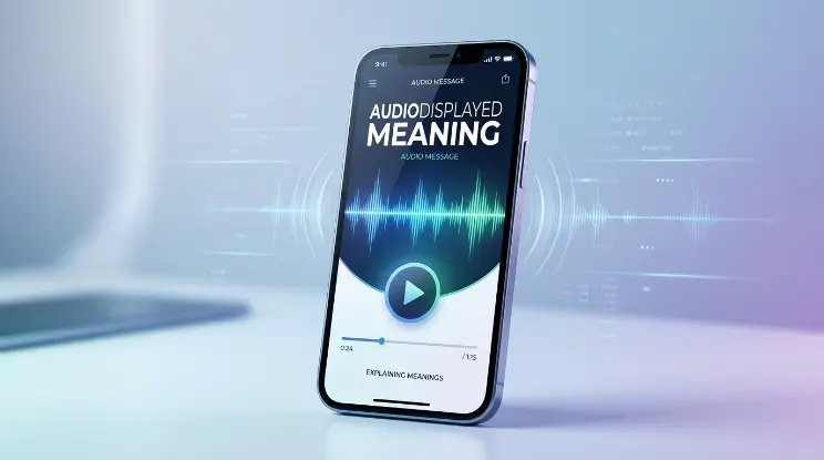Audiodisplayed Meaning