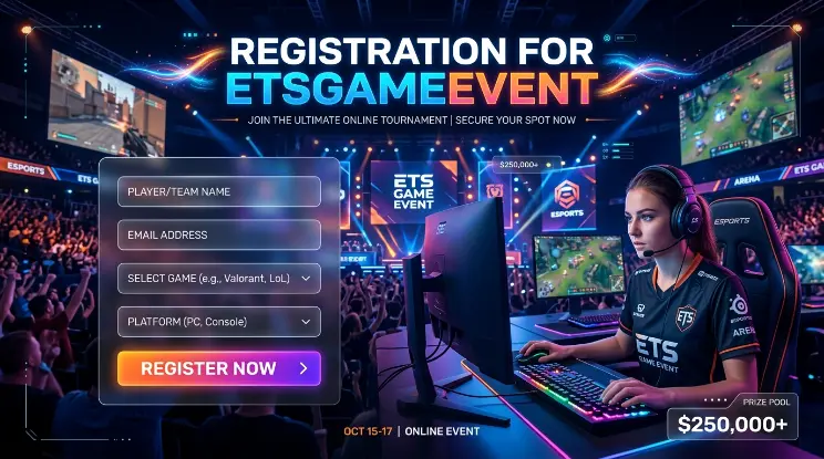 Registration for ETSGameEvent